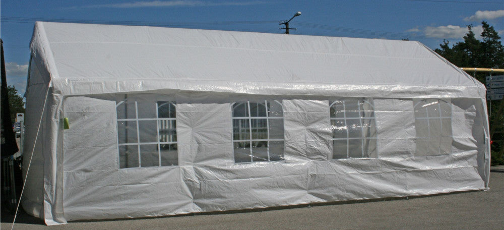 Garden Canopy East Turku | size: Length: 800cm, Width: 400cm, Height: 304cm | color: White | image: 3 | variant: 1005882