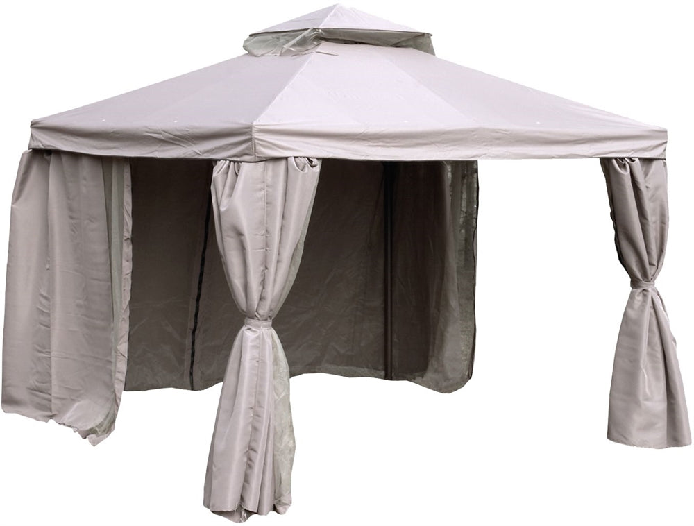 Garden Canopy Legend | size: Length: 291cm, Width: 291cm, Height: 280cm | color: Beige | image: 1 | variant: 1002888