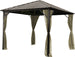 Garden Canopy Weybridge | size: Length: 300cm, Width: 300cm, Height: 263cm | color: Black | image: 1 | variant: 1000701