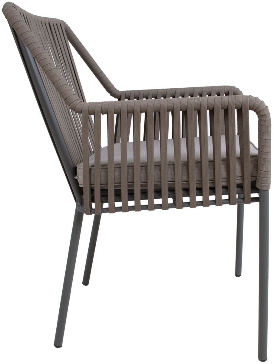 Garden Chair Andros | color: Brown/Grey | image: 3 | variant: 1012225