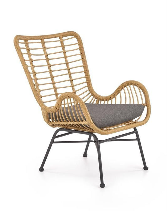 Garden Chair East Asti | size: Width: 69cm, Height: 93cm | color: Brown | image: 1 | variant: 1006584