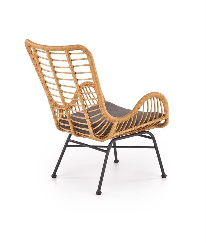 Garden Chair East Asti | size: Width: 69cm, Height: 93cm | color: Brown | image: 3 | variant: 1006584