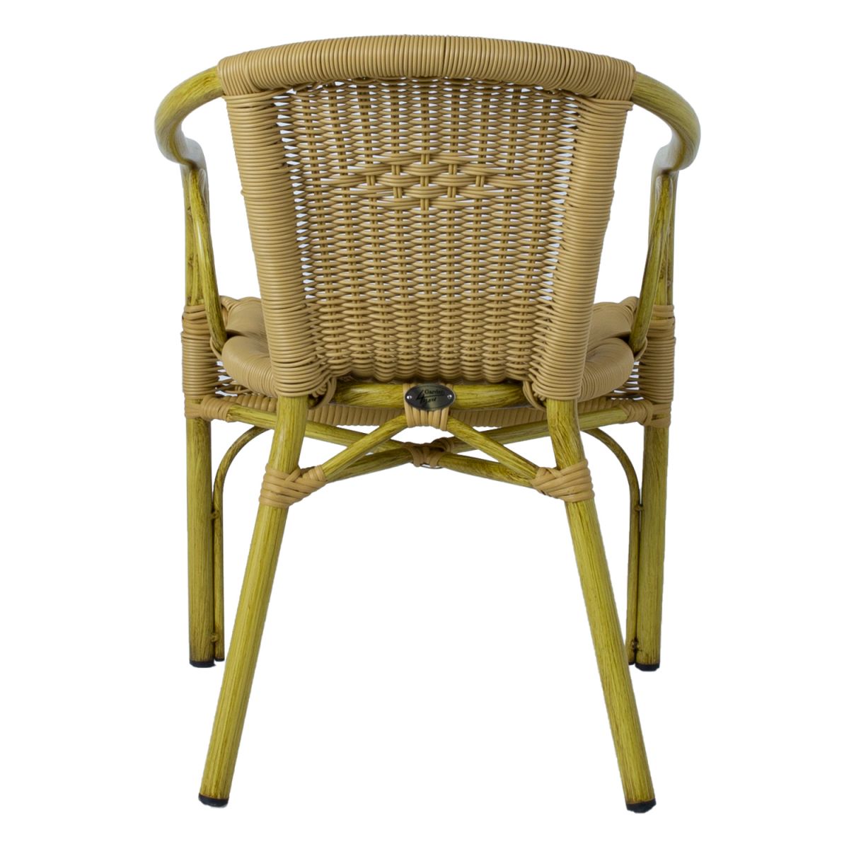 Garden Chair East Carlisle | size: Width: 56cm, Height: 76cm | color: Beige | image: 4 | variant: 1005179