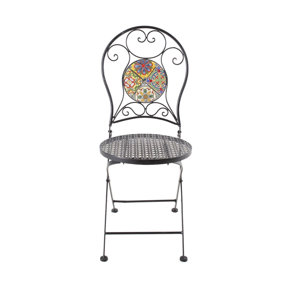 Garden Chair East Colchester | size: Width: 38cm, Height: 93cm | color: Black | image: 2 | variant: 1004785