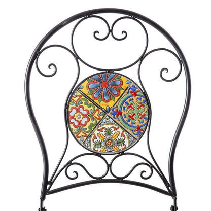 Garden Chair East Colchester | size: Width: 38cm, Height: 93cm | color: Black | image: 4 | variant: 1004785