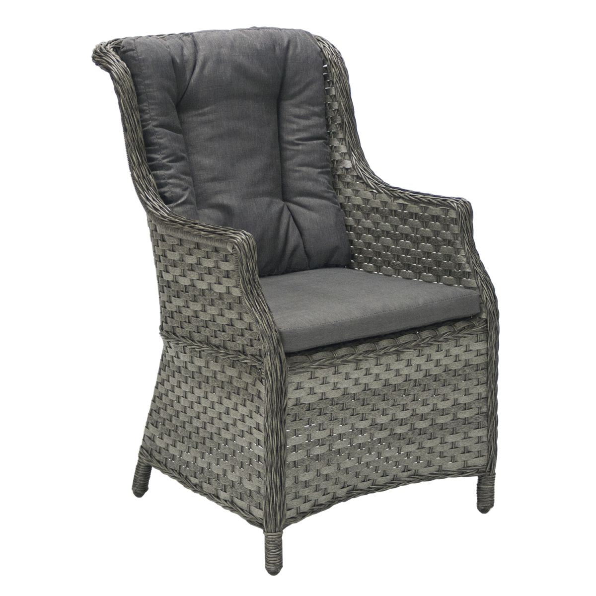 Garden Chair East Inverness | size: Width: 76cm, Height: 98cm | color: Gray | image: 1 | variant: 1004799