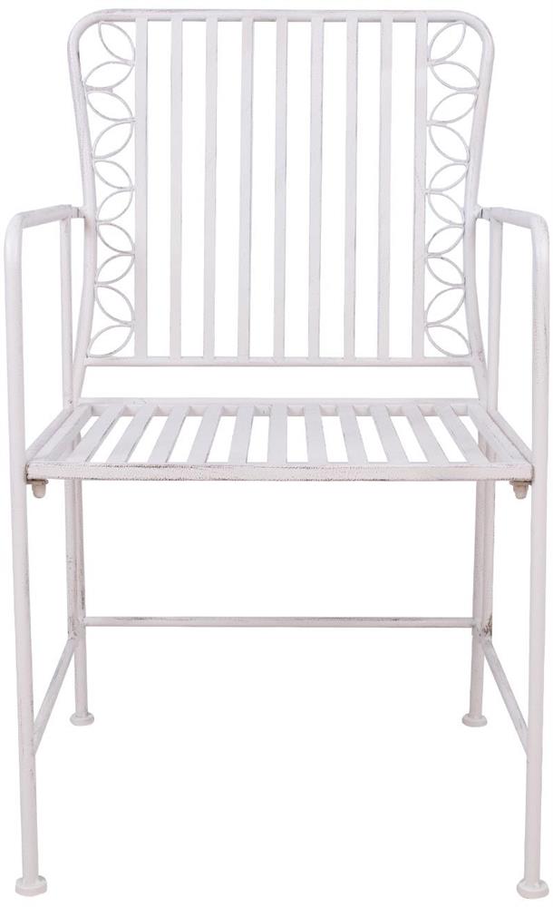 Garden Chair East Jerusalem | size: Width: 53cm, Height: 92cm, Depth: 54cm | color: White | image: 2 | variant: 1006190