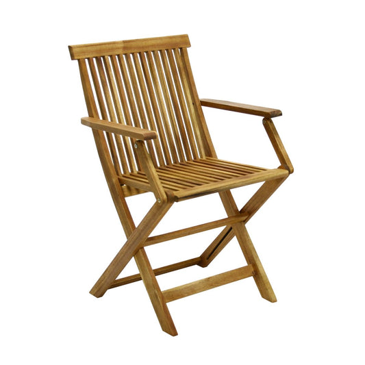 Garden Chair Finlay 1 | size: Width: 54cm, Height: 86cm | color: Brown | image: 1 | variant: 1010503