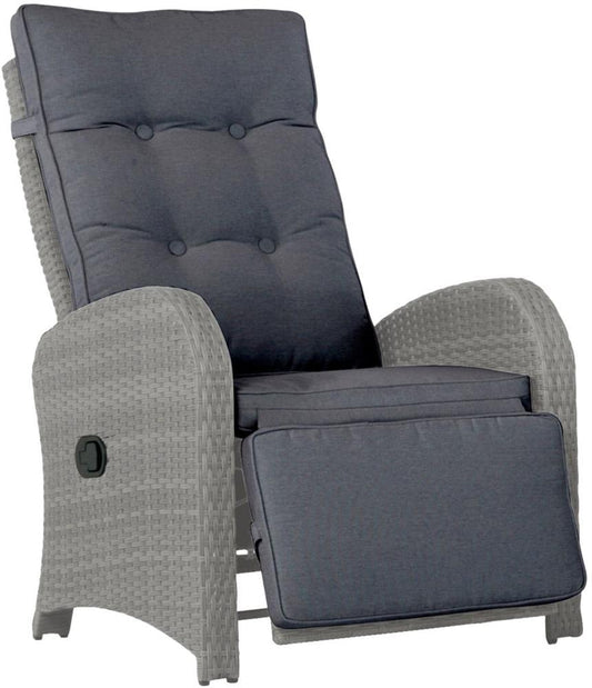 Garden Chair MOOR | size: Width: 79cm, Height: 102cm, Depth: 66cm | color: Grey/Blue | image: 1 | variant: 1002721