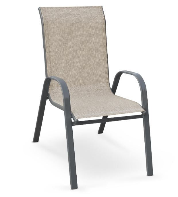 Garden Chair Mosler | size: Width: 55cm, Height: 95cm | color: Gray | image: 1 | variant: 1010495