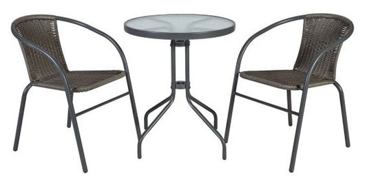 Garden Furniture Set Bistro | color: Gray | image: 1 | variant: 1010530