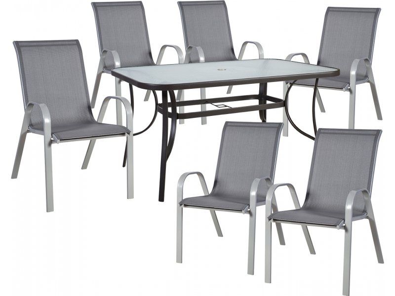 Garden Furniture Set Bracknell | color: Gray | image: 1 | variant: 1000587