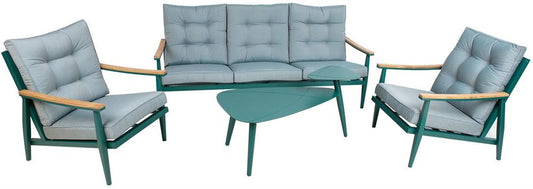 Garden Furniture Set Cavine | color: Grey/Green | image: 1 | variant: 1016843