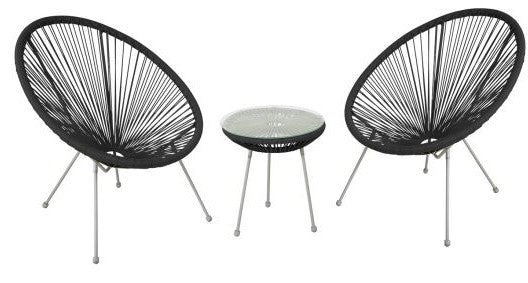 Garden Furniture Set Como | color: Black | image: 1 | variant: 1002802