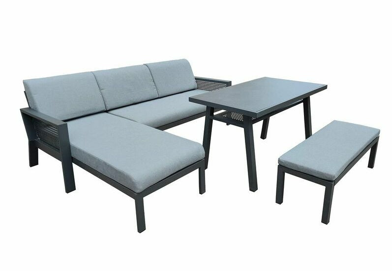 Garden Furniture Set Delgado 1 | color: Gray | image: 0 | variant: 1017744