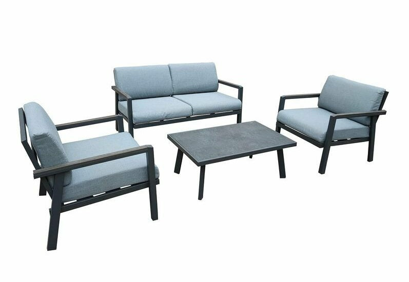 Garden Furniture Set Delgado 2 | color: Gray | image: 0 | variant: 1017745