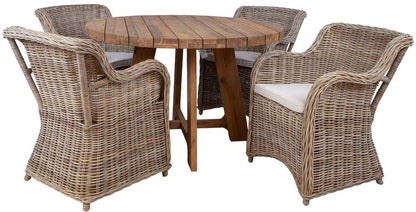 Garden Furniture Set East Amman | color: Brown/Oak | image: 2 | variant: 1006232