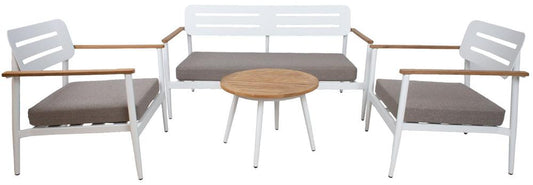 Garden Furniture Set East Cardigan | color: White/Grey | image: 1 | variant: 1006037