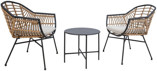 Garden Furniture Set East Ebbw Vale | color: Brown/Black | image: 1 | variant: 1005643