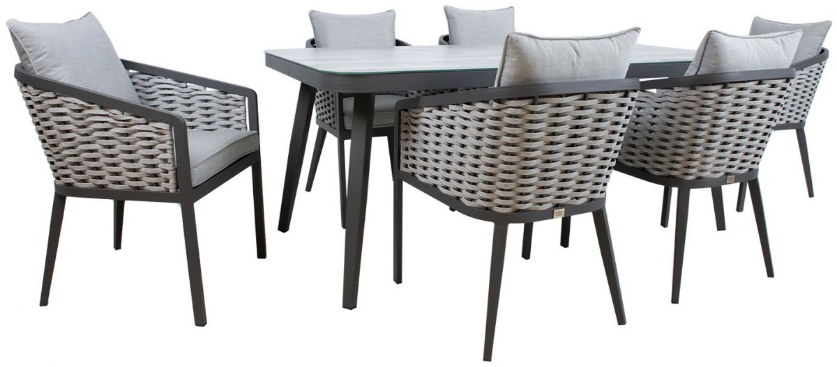 Garden Furniture Set East Newbury | color: Gray | image: 1 | variant: 1005644