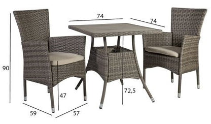 Garden Furniture Set East Newport | color: Brown | image: 4 | variant: 1004818
