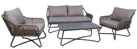Garden Furniture Set East Pitlochry | color: Gray | image: 1 | variant: 1005552