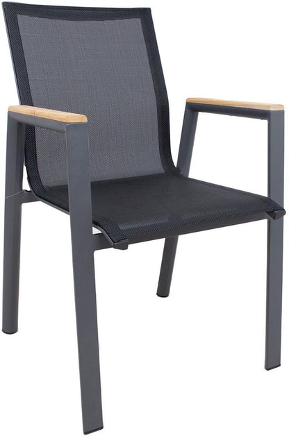 Garden Furniture Set East Pontypool | color: Oak/Grey | image: 4 | variant: 1006233