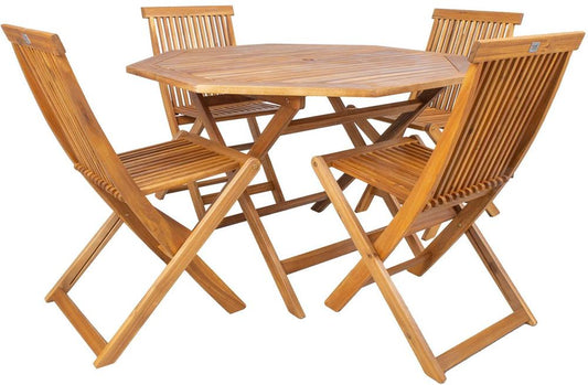 Garden Furniture Set Finlay 6 | color: Oak | image: 1 | variant: 1017562