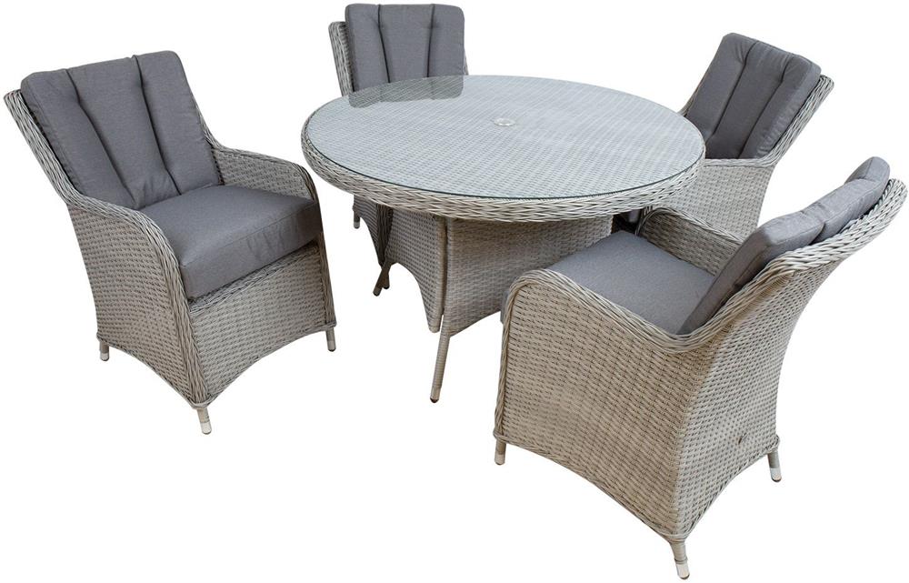 Garden Furniture Set Kirkwall | color: Beige/Grey | image: 2 | variant: 1006040