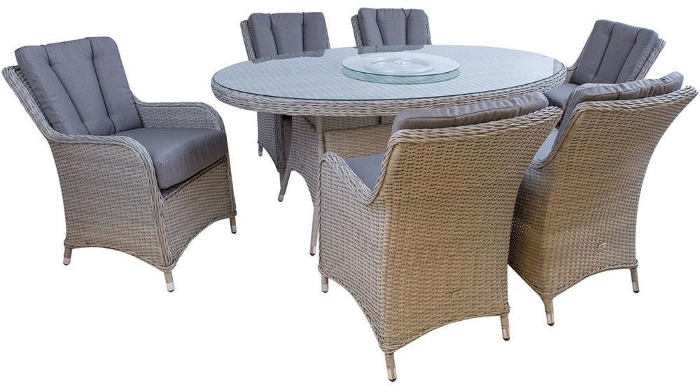 Garden Furniture Set Kirkwall | color: Beige/Grey | image: 2 | variant: 1006041