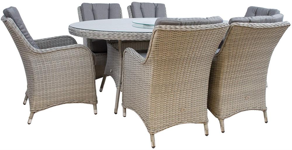 Garden Furniture Set Kirkwall | color: Beige/Grey | image: 3 | variant: 1006041