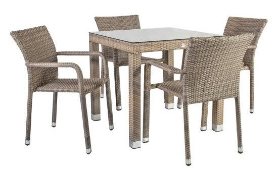 Garden Furniture Set Larache | color: Beige | image: 1 | variant: 1010549