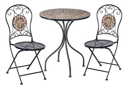 Garden Furniture Set Mosaic | color: Gray | image: 1 | variant: 1010533