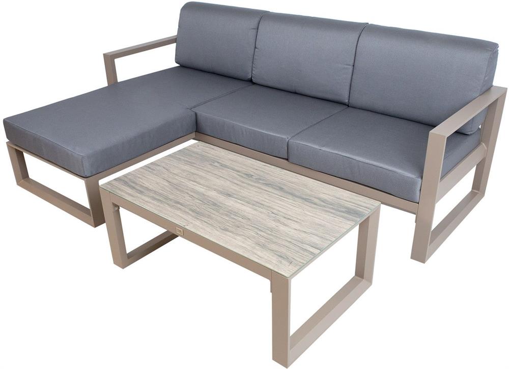 Garden Furniture Set Posta | color: Beige/Grey | image: 1 | variant: 1016851