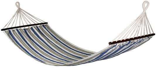 Garden Hammock Riina | color: White/Grey/Blue | image: 0 | variant: 1002821