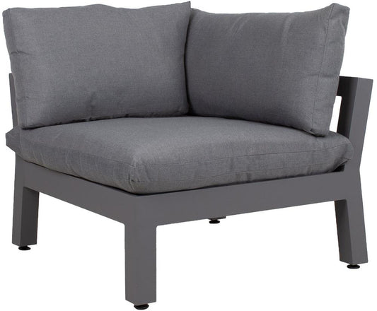 Garden Modular Sofa Fluffy | size: Width: 93cm, Height: 66cm, Depth: 83cm | color: Gray | image: 1 | variant: 1017567