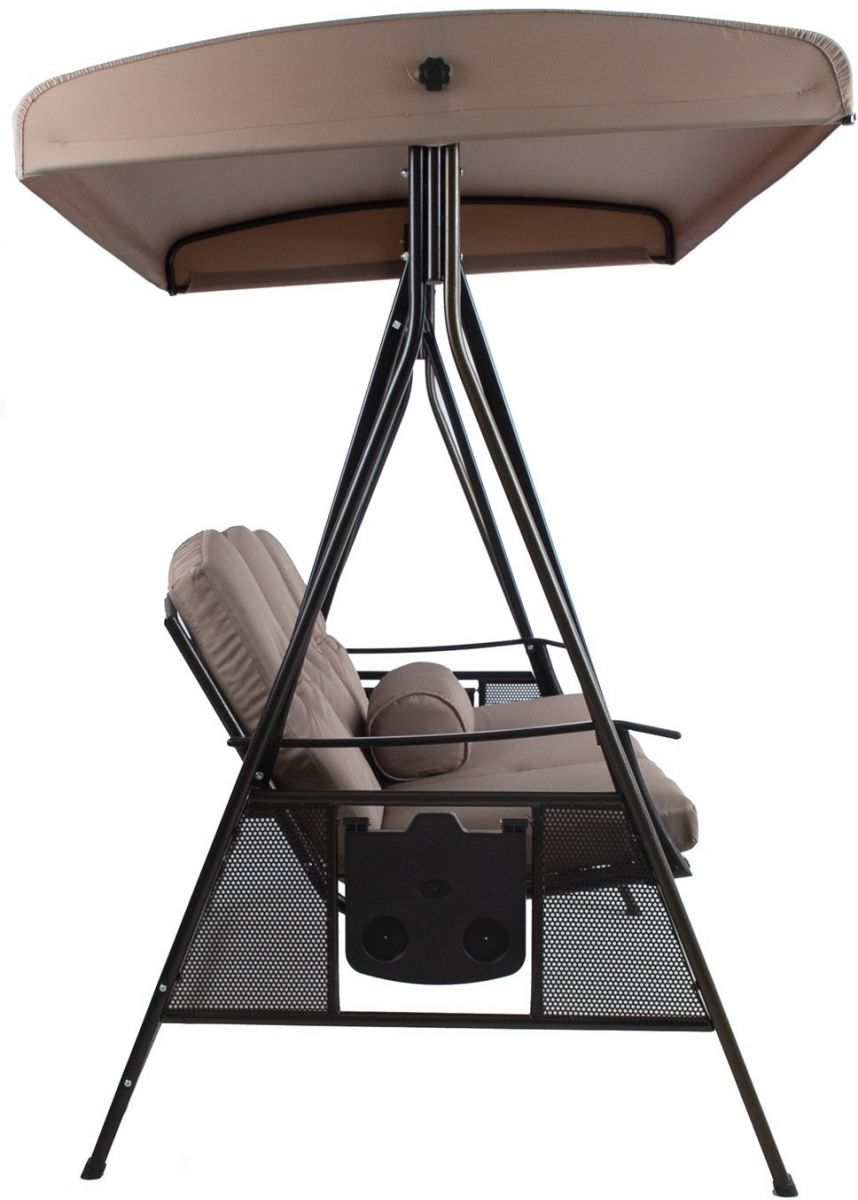 Garden Rocking Sofa Franco | color: Brown | image: 4 | variant: 1012237