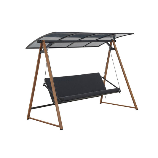 Garden Rocking Sofa Herning | color: Brown/Grey | image: 1 | variant: 1017781