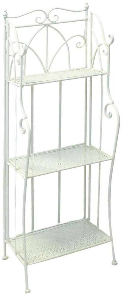 Garden Shelf East Chisinau | size: Width: 40cm, Height: 126cm | color: White | image: 1 | variant: 1006377