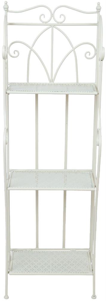 Garden Shelf East Chisinau | size: Width: 40cm, Height: 126cm | color: White | image: 2 | variant: 1006377