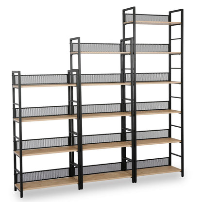Garden Shelf East Roubaix | size: Width: 60cm, Height: 187cm | color: Black | image: 1 | variant: 1006461