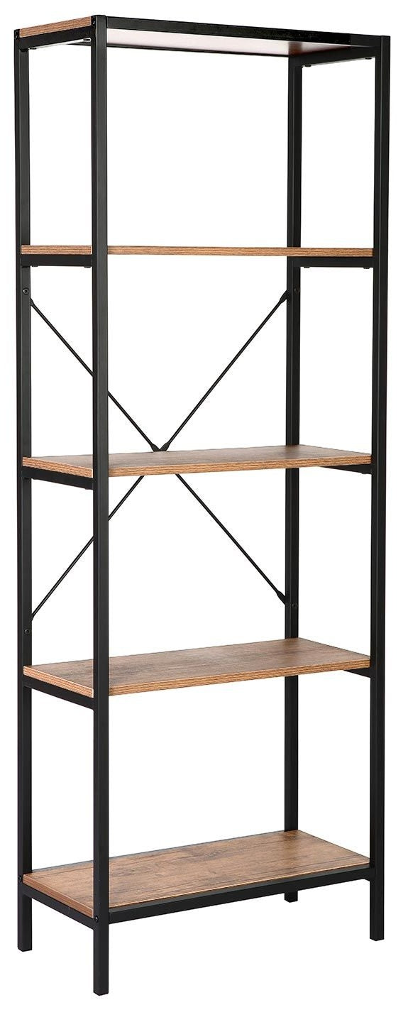 Garden Shelf East Tourcoing | size: Width: 60cm, Height: 165cm | color: Black | image: 0 | variant: 1006463