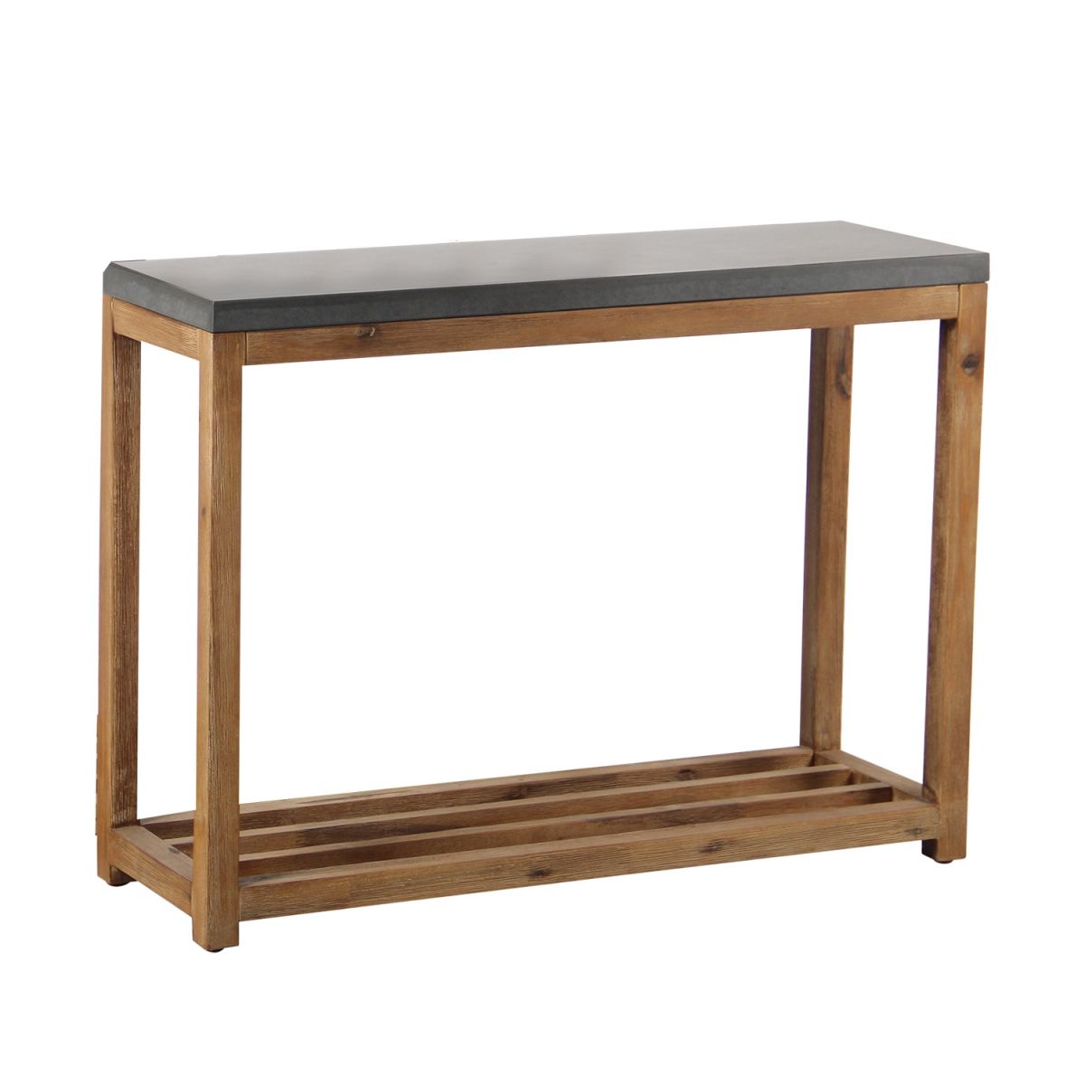 Garden Shelf Norton | size: Length: 87cm, Width: 28cm, Height: 60cm | color: Gray | image: 1 | variant: 1005296