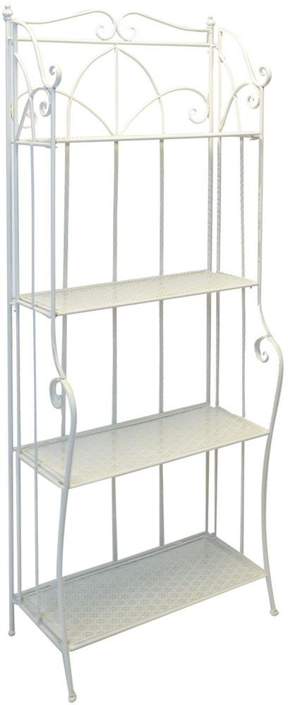Garden Shelf Sandy 5 | size: Width: 60cm, Height: 166cm | color: White | image: 1 | variant: 1017697
