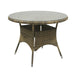 Garden Table Didcot | size: Length: 100cm, Width: 100cm, Height: 71cm, Diameter: 100cm | color: Gray | image: 1 | variant: 1000604