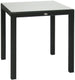 Garden Table Didcot | size: Length: 73cm, Width: 73cm, Height: 71cm | color: Black | image: 1 | variant: 1000613