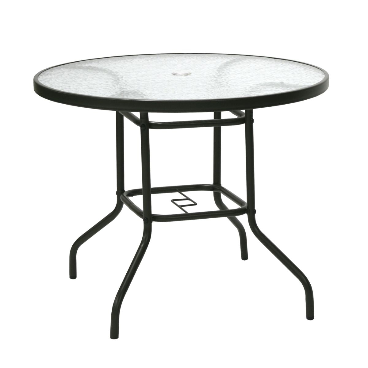 Garden Table Dublin 3 | size: Length: 90cm, Width: 90cm, Height: 71cm, Diameter: 90cm | color: Brown | image: 1 | variant: 1010621