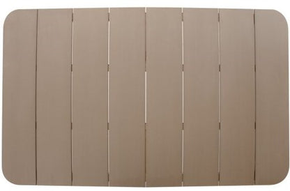Garden Table East Lausanne | size: Length: 147cm, Width: 90cm, Height: 73cm | color: Beige | image: 3 | variant: 1005775