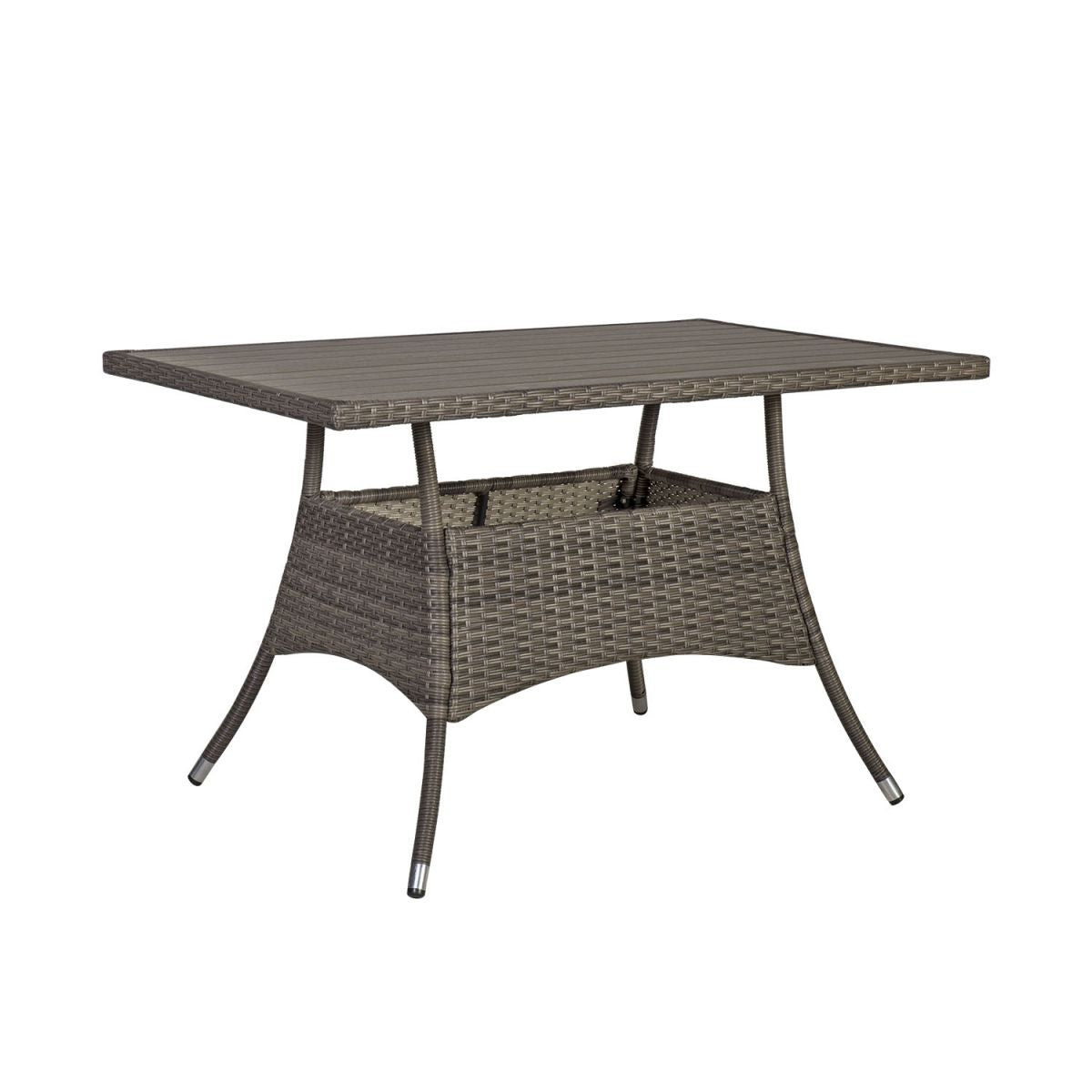 Garden Table East Newport | size: Length: 120cm, Width: 74cm, Height: 72cm | color: Gray | image: 1 | variant: 1004887