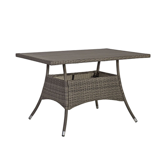 Garden Table East Newport | size: Length: 120cm, Width: 74cm, Height: 72cm | color: Gray | image: 1 | variant: 1004887